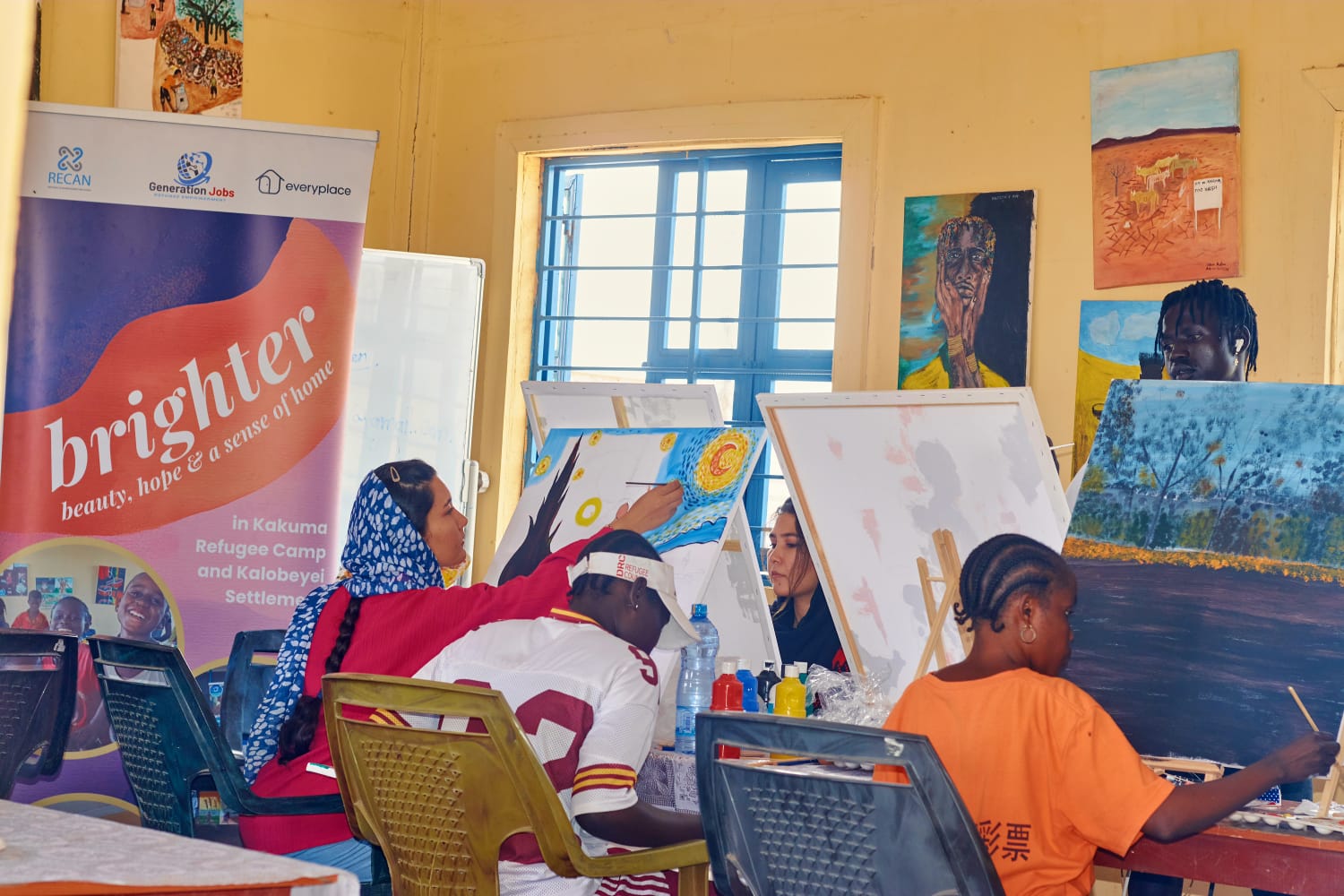 Joins the Brighter Project Exhibition to Celebrate Art, Resilience, and Community Voices